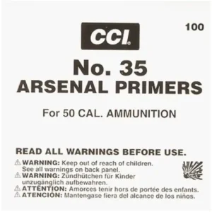 Buy CCI 50 BMG Primers #35 Box of 500 (5 Trays of 100) Online