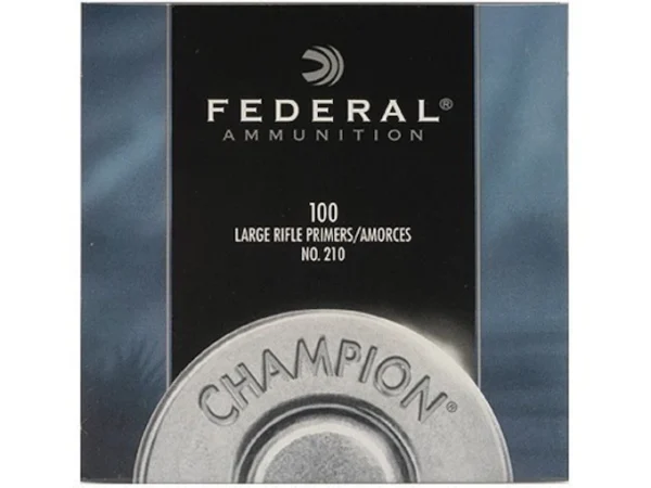 Buy Federal Large Rifle Primers #210 Box of 1000 (10 Trays of 100) Online