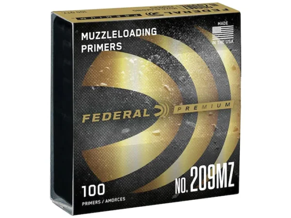 Buy Federal Premium Primers 209 Muzzleloader Box of 100 Online