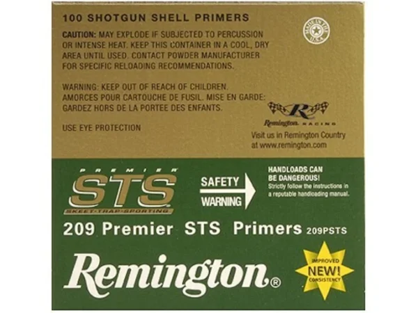 Buy Remington Premier STS Primers 209 Shotshell Online